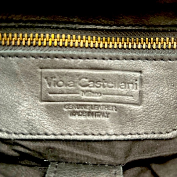 Jeweled Campomaggi Like Italian Leather Backpack - Picture 5 of 5